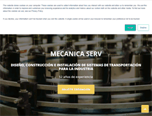 Tablet Screenshot of mecanicaserv.com